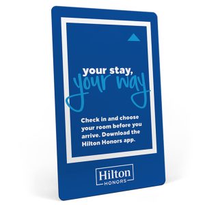 Hilton Honors Magnetic Stripe Key Card LoCo