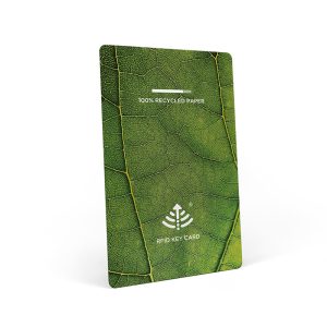 Eco Friendy Paper RFID Key Card – Green