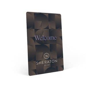 Sheraton Black RFID Key Card