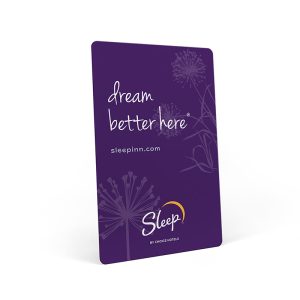 Sleep Inn Dream Better Here RFID Key Card